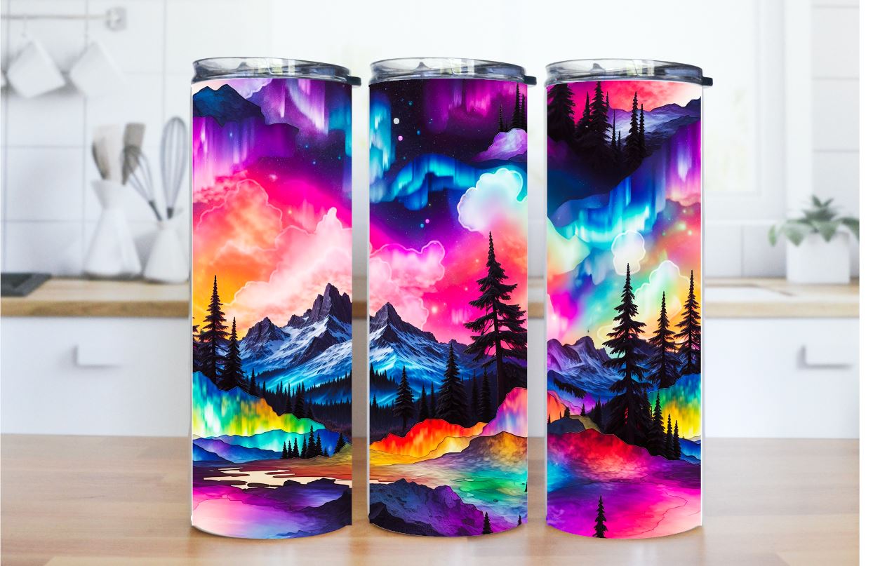 Northern lights 20oz tumbler